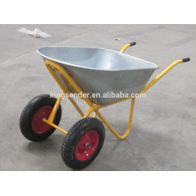 two wheel wheelbarrow